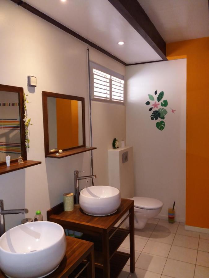 Chambre D'Hote Et Loft Dans Maison De Charme Piscine A Debordement La Villa Gialla Schoelcher Kültér fotó